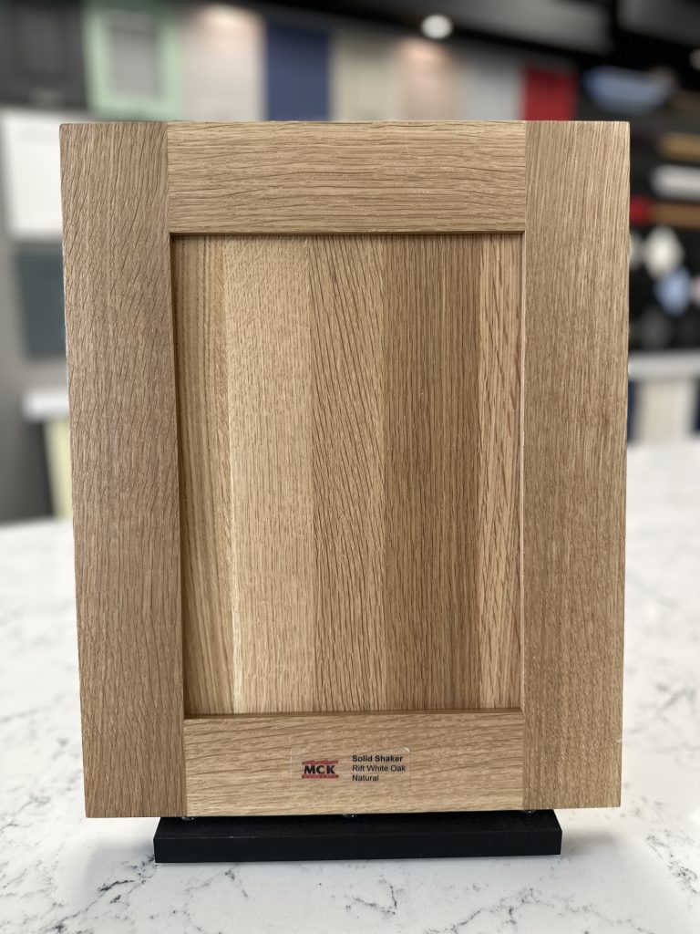 Natural Rift White Oak Kitchen Cabinet Shaker Door